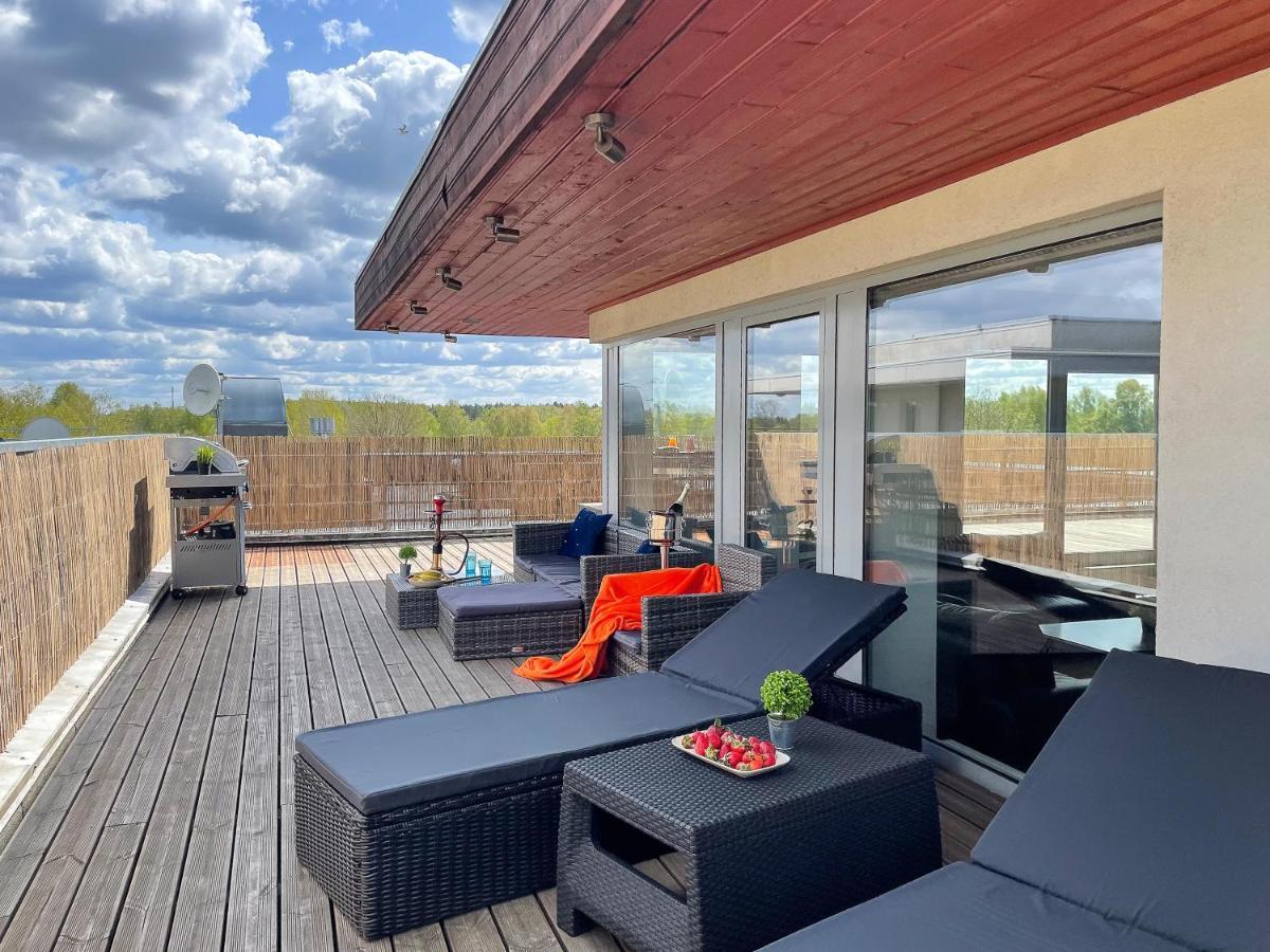 Skyhouse Riga Lux Penthouse & Spa Luaran gambar